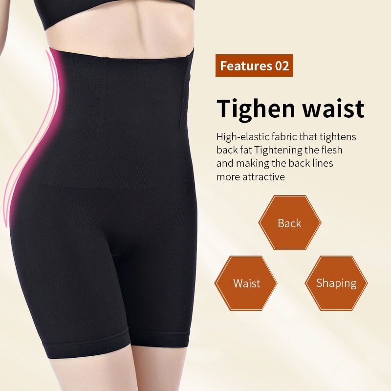 High Waist Shaping Panties Breathable Body Shaper Slimming Tummy